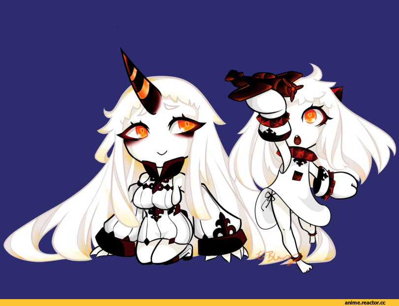 Seaport Hime, Kantai Collection, Northern Ocean Hime, star-shoot, Anime