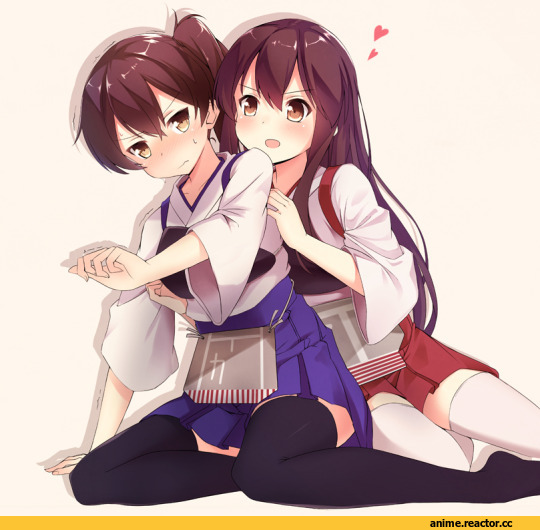 Kantai Collection, Akagi (Kantai Collection), Kaga (Kantai Collection), Anime