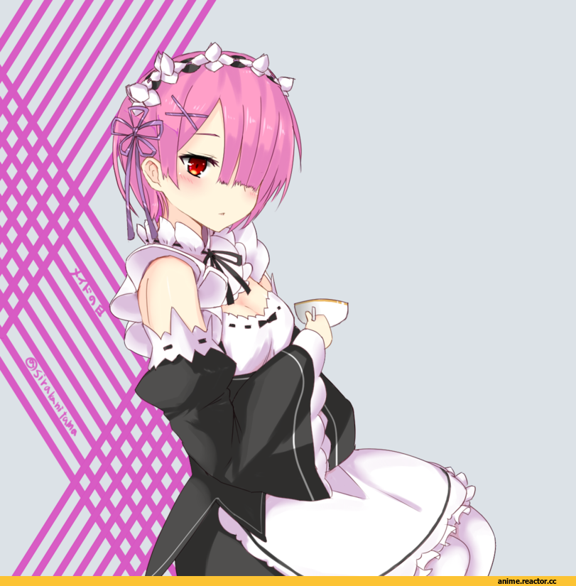 Ram (Re Zero), Re Zero Kara Hajimeru Isekai Seikatsu, Maid, Anime