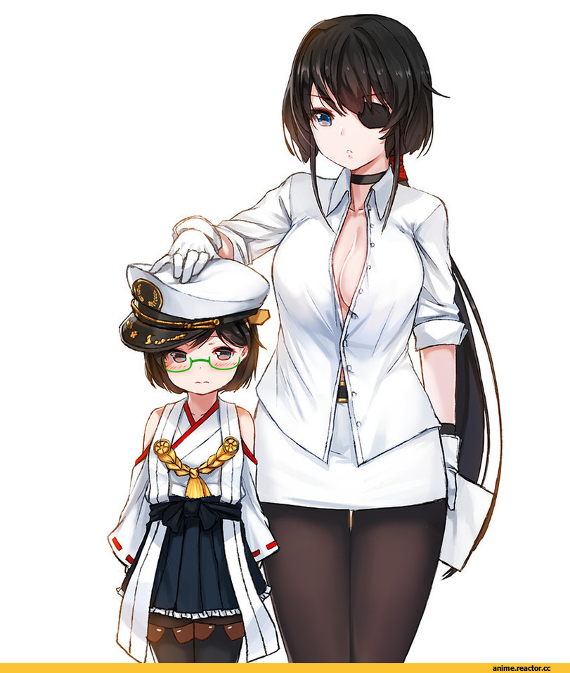 Female Admiral (Kantai Collection), Kantai Collection, Kirishima (Kantai Collection), Deneb (Noble324), Anime Art, Anime