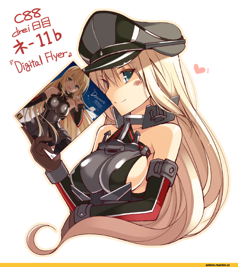 Oota Yuuichi, Anime Art, Bismarck (Kantai Collection), Kantai Collection, Anime