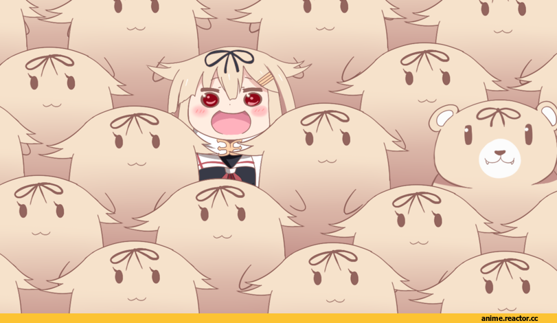 Yuudachi, Kantai Collection, Himouto! Umaru-chan, crossover, Anime Art, yasume yukito, Anime