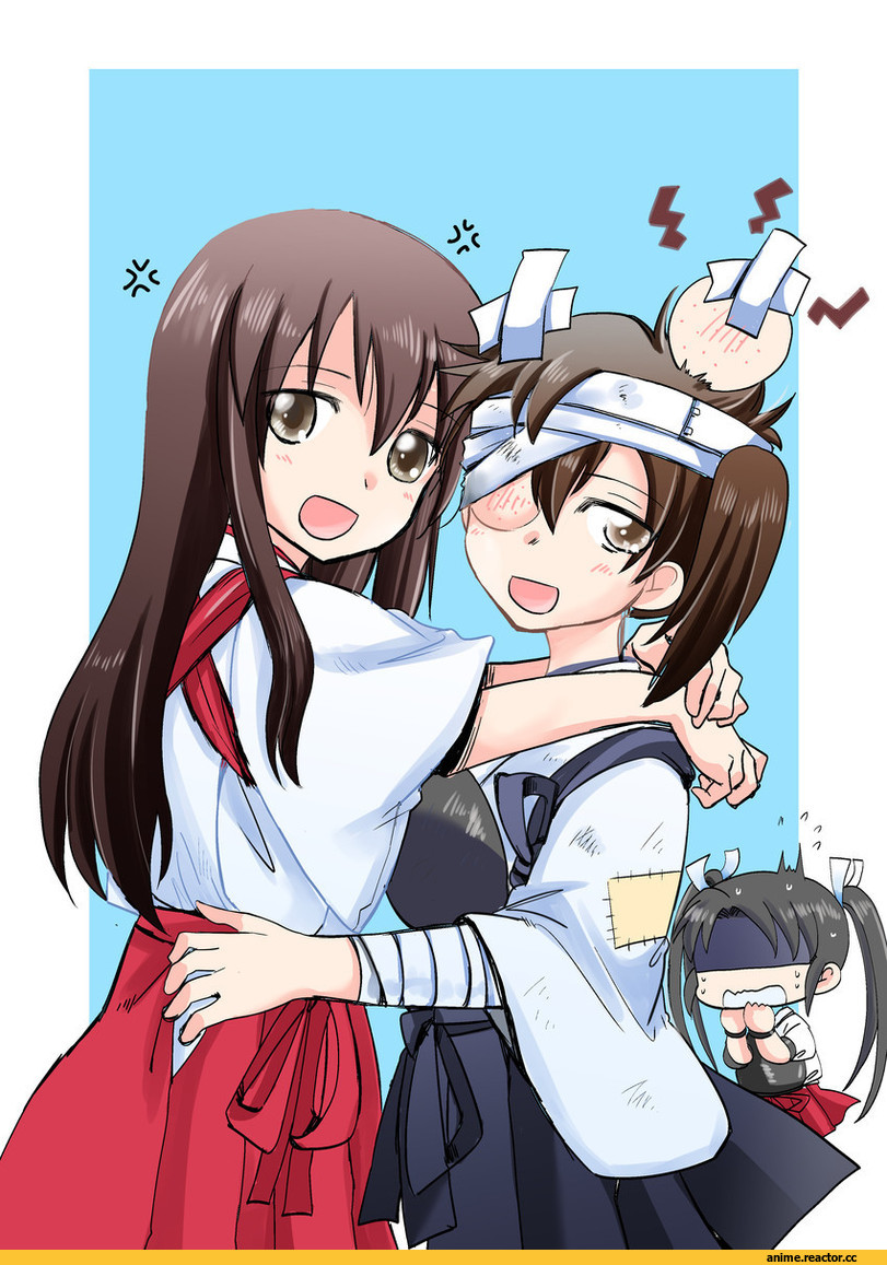Akagi (Kantai Collection), Kantai Collection, Kaga (Kantai Collection), Zuikaku (Kantai Collection), Anime