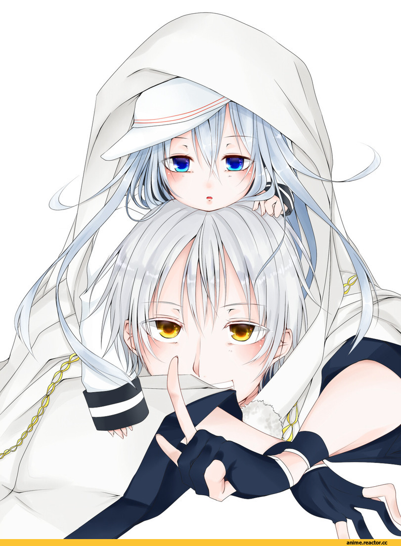 verniy (kantai collection), Kantai Collection, tsurumaru kuninaga, Touken Ranbu, crossover, Anime