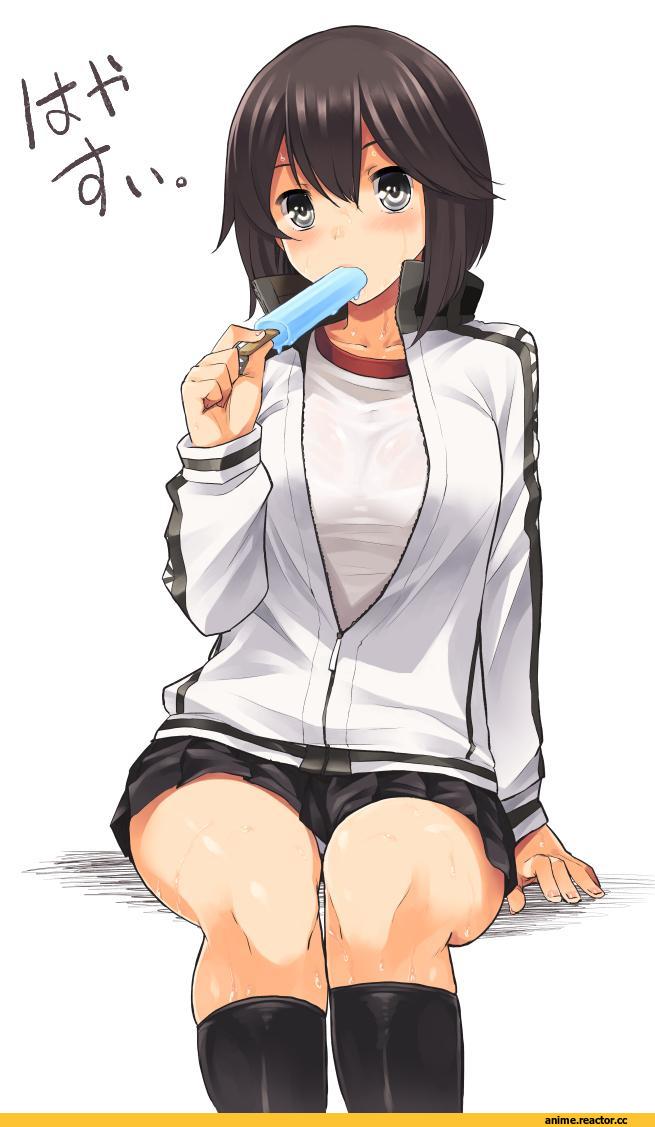 aaru (tenrake chaya), Hayasui (Kantai Collection), Kantai Collection, Anime