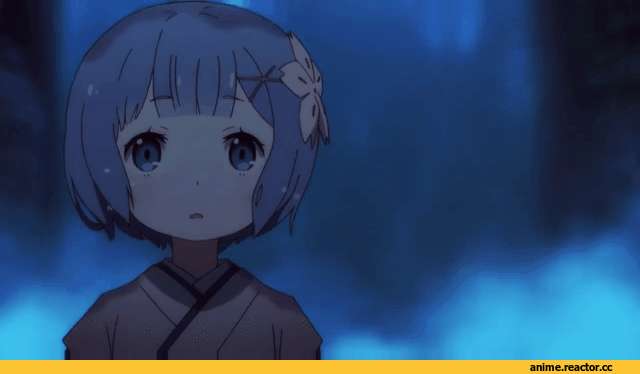 Rem (re zero), Re Zero Kara Hajimeru Isekai Seikatsu, anime gif, Anime