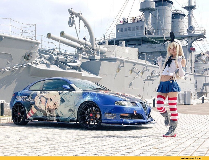 Anime Cosplay, Kantai Collection, shimakaze (kantai collection), Itasha, Anime