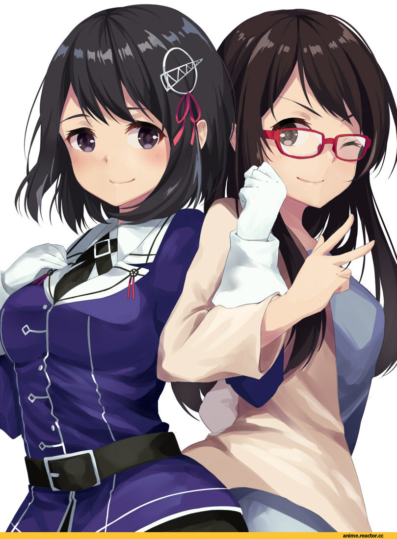Haguro, Kantai Collection, chiiririn, Anime Art, Anime