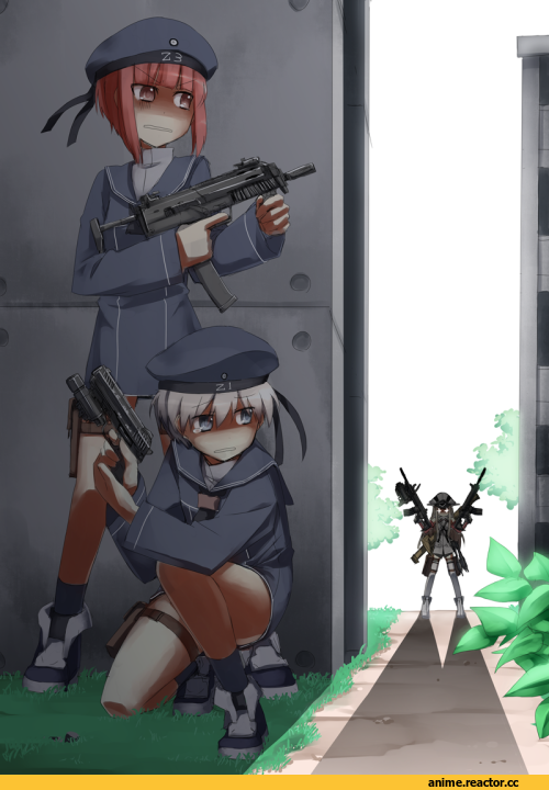 Anime Art, Опасные Няшки, Anime Няши, Bismarck (Kantai Collection), Kantai Collection, Z3 Max Schultz (Kantai Collection), Z1 Leberecht Maass (Kantai Collection), Anime