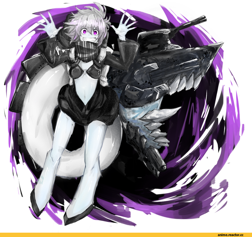 Kantai Collection, Re-class Battleship, Shinkaisei-kan, Kan (aaaaari35), Anime Art, Anime