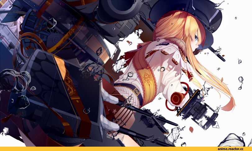 Bismarck (Kantai Collection), Kantai Collection, Anime Art, atha (leejuiping), Anime