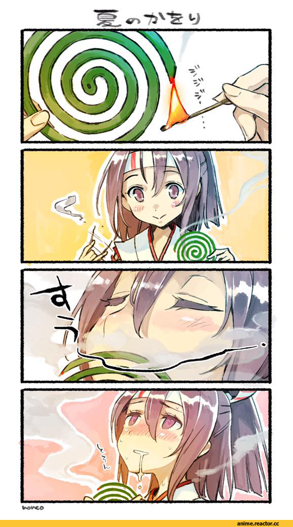 Кантай комиксы, Anime Комиксы, Zuihou, Kantai Collection, 4koma, nonco, Anime
