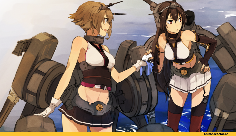 hita (hitapita), Mutsu (Kantai Collection), Kantai Collection, Nagato (Kantai Collection), Anime