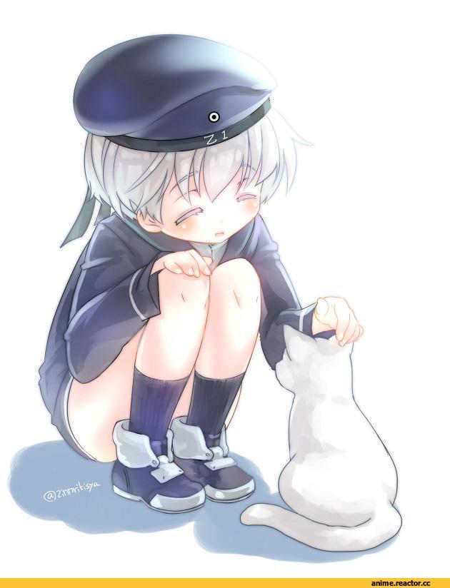 Z1 Leberecht Maass (Kantai Collection), Kantai Collection, zinnrikisya, Anime