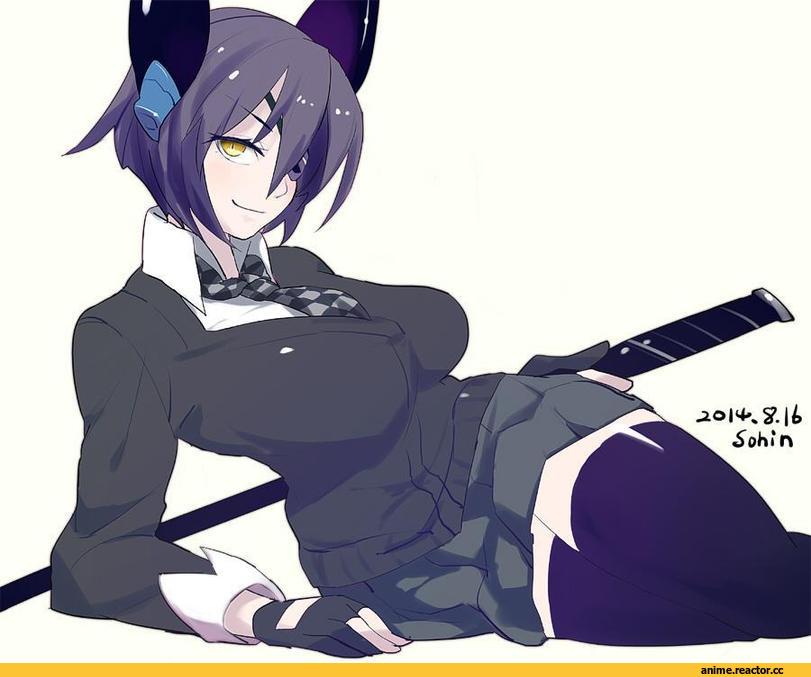 Tenryuu, Kantai Collection, Anime Art, so shina, Anime