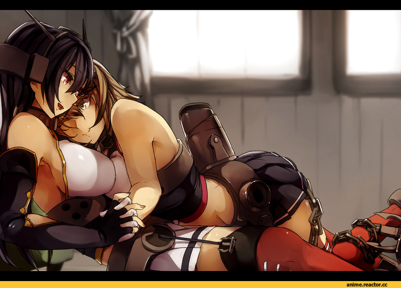 Kantai Collection, Anime Art, Mutsu (Kantai Collection), Nagato (Kantai Collection), Kyouya (Mukuro238), Anime