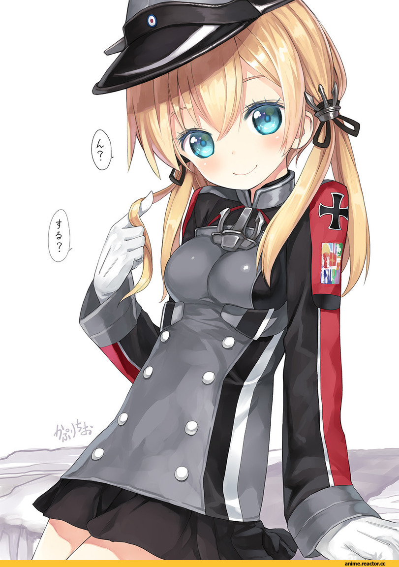 Anime Art, hibanar, Kantai Collection, Prinz Eugen, Anime
