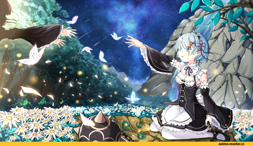 Re Zero Kara Hajimeru Isekai Seikatsu, Rem (re zero), Ram (Re Zero), KaI (Artist), Anime