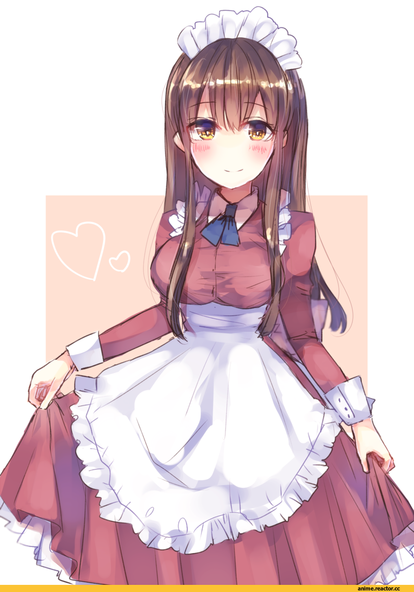 mochiko (mocchikkoo), Akagi (Kantai Collection), Kantai Collection, Maid, Anime