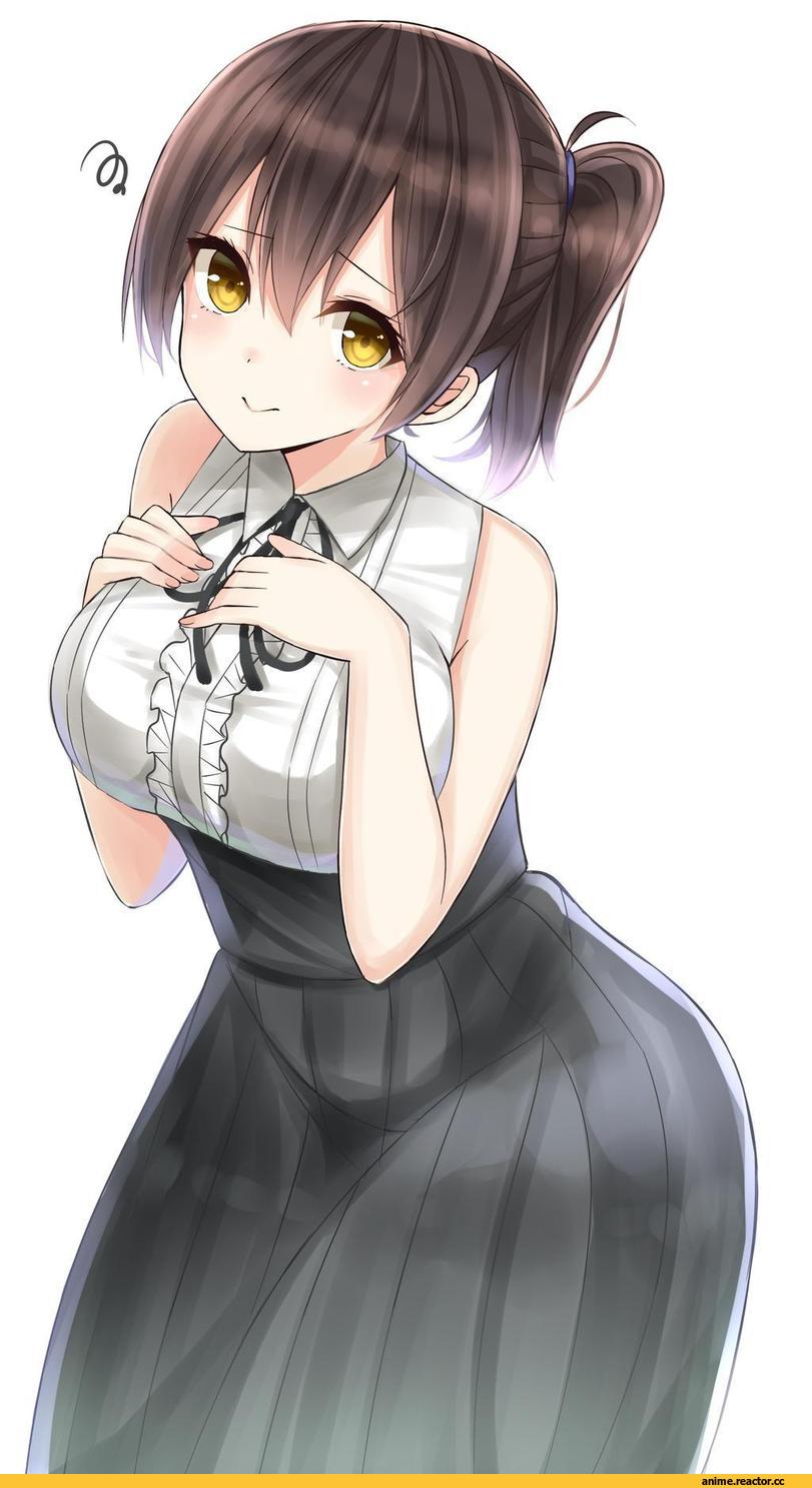 Kaga (Kantai Collection), Kantai Collection, mizukoshi (marumi), Anime