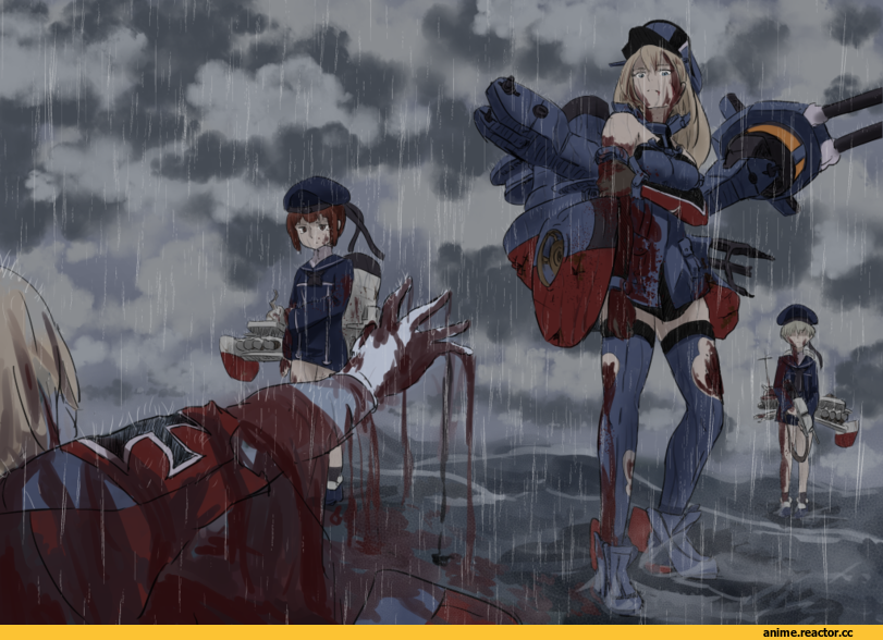 Bismarck (Kantai Collection), Kantai Collection, Prinz Eugen (Kantai Collection), Z1 Leberecht Maass (Kantai Collection), Z3 Max Schultz (Kantai Collection), Anime