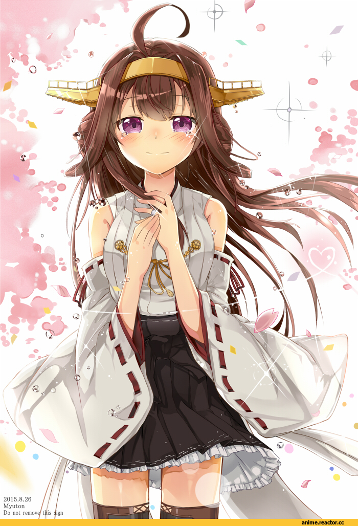 myuton, Kongou (Kantai Collection), Kantai Collection, Anime