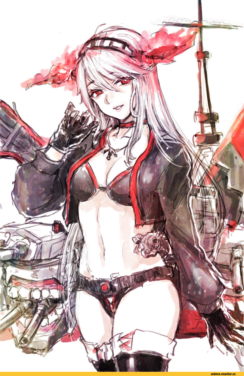 Kantai Collection, shimakaze (kantai collection), Anime