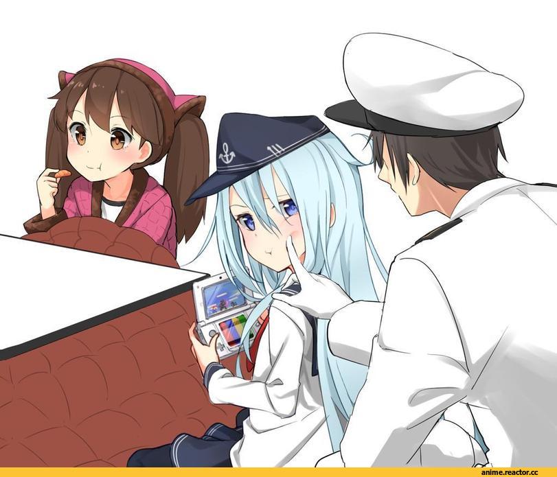 ryuujou (kantai collection), Kantai Collection, Hibiki (Kantai Collection), Admiral (Kantai Collection), Anime