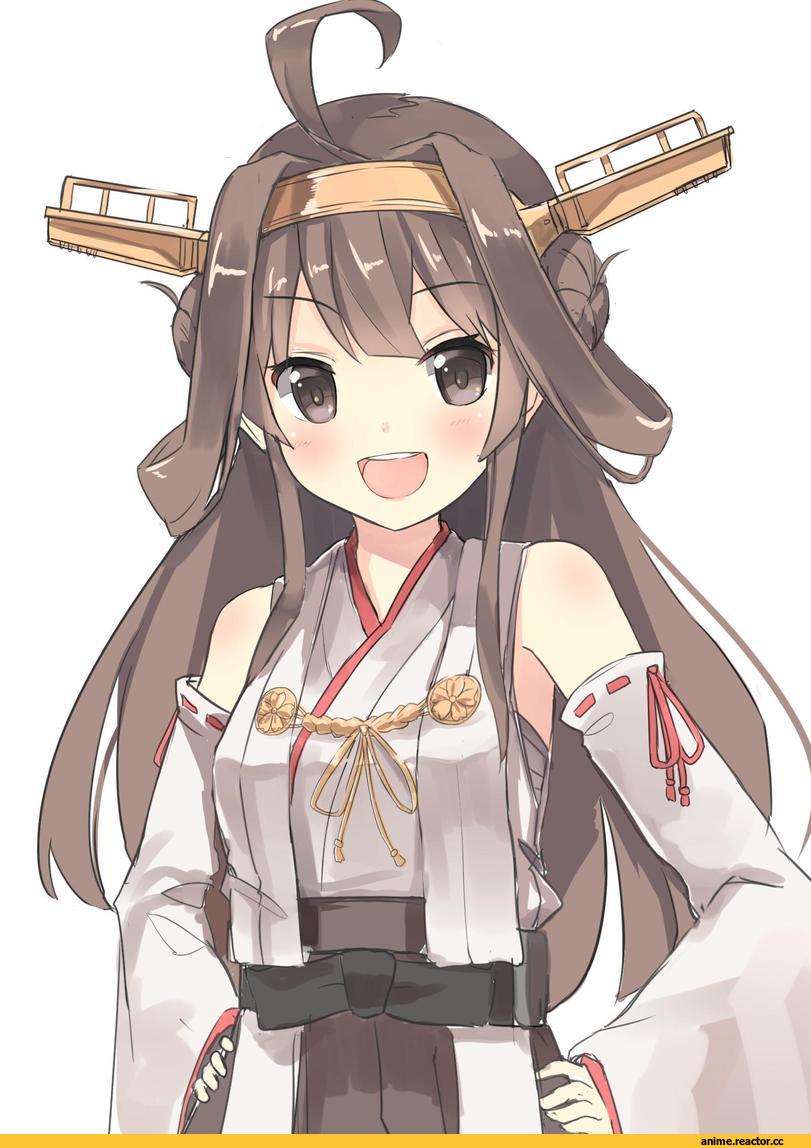 nanashina, Kongou (Kantai Collection), Kantai Collection, Anime
