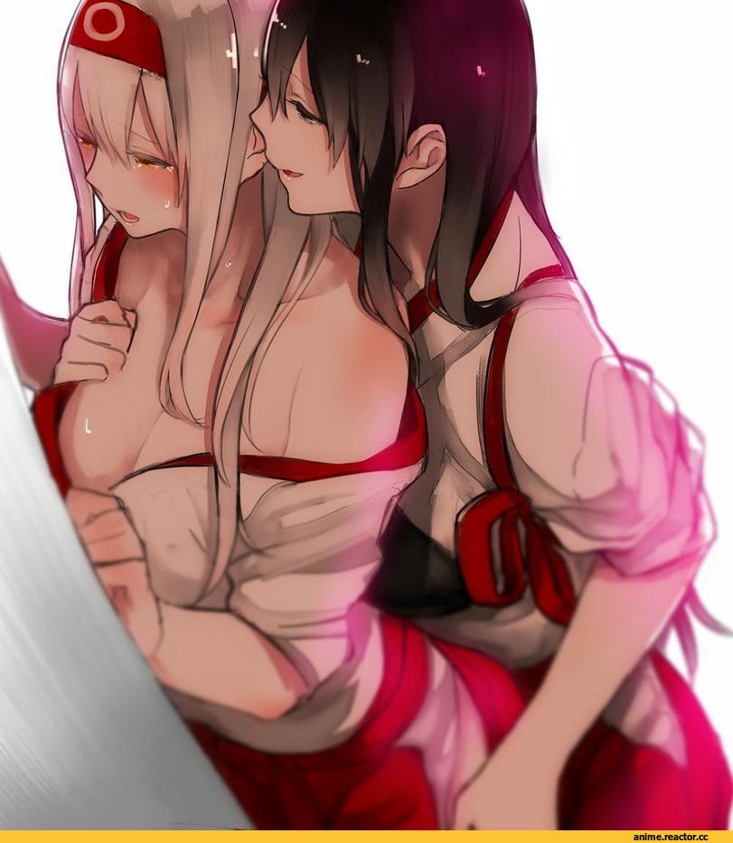 shuu-0208, Akagi (Kantai Collection), Kantai Collection, Shoukaku (Kantai Collection), Shoujo Ai, Anime