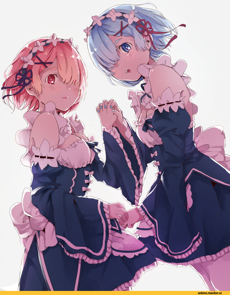 Re Zero Kara Hajimeru Isekai Seikatsu, Ram (Re Zero), Rem (re zero), yoiyoi (yoiyoi-chan), Anime