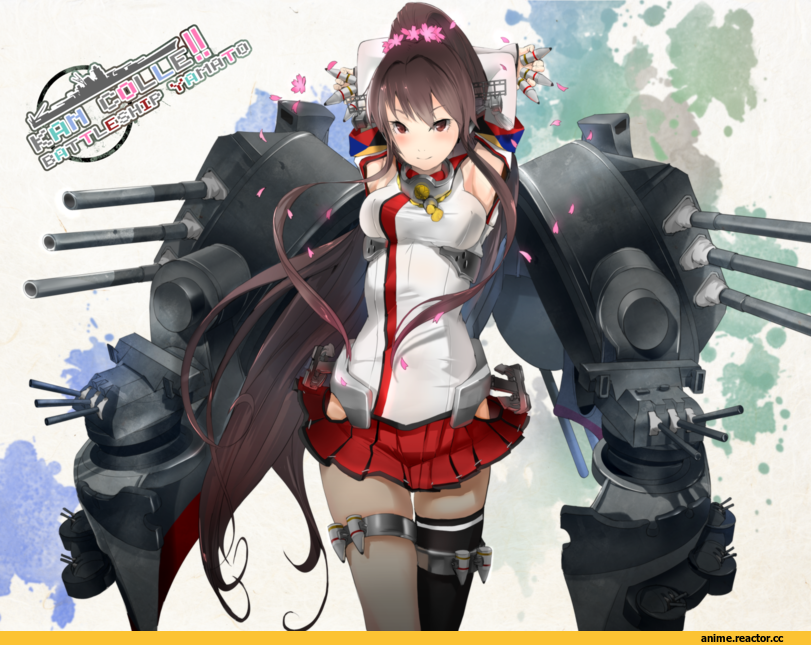Yamato (Kantai Collection), Kantai Collection, Anime Art, aqua sau, Anime