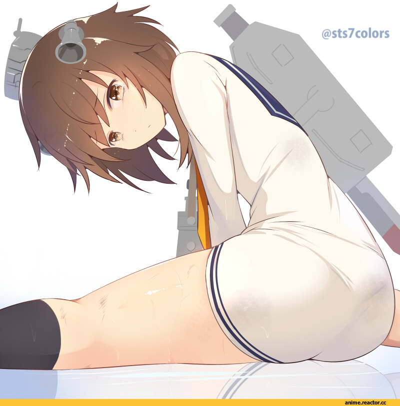 Anime Art, sts, Kantai Collection, Yukikaze, Anime
