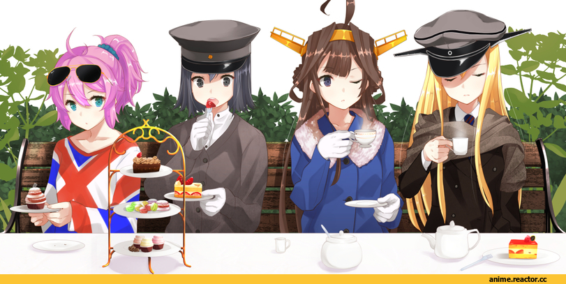 Aoba (Kantai Collection), Kantai Collection, Bismarck (Kantai Collection), Kongou (Kantai Collection), akitsu maru (kantai collection), Anime