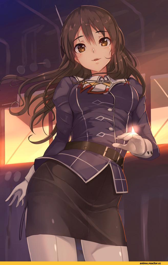 Ashigara (kantai collection), AkasaAi, Kantai Collection, Anime
