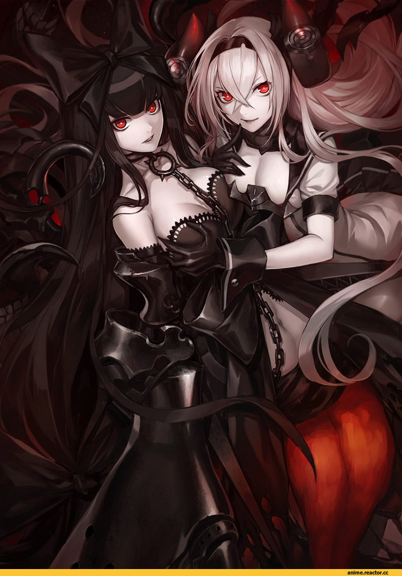 Infukun, Anime Art, Seaplane Tender Hime, Air Defence Hime, Kantai Collection, Anime