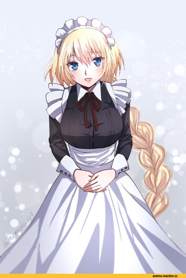Ruler (Fate/Apocrypha), Fate/Apocrypha, Fate (series), Maid, Sushimaro, Anime