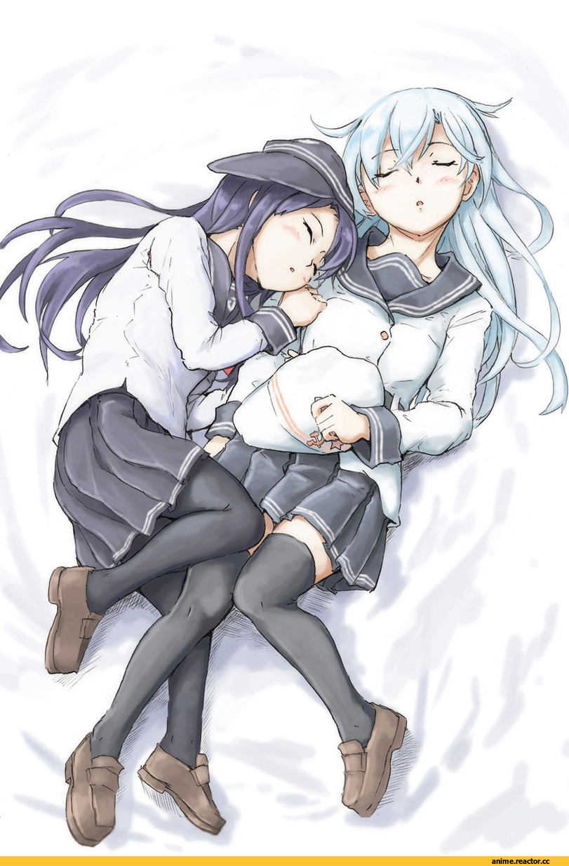 vent arbre, akatsuki (kantai collection), Kantai Collection, verniy (kantai collection), Anime