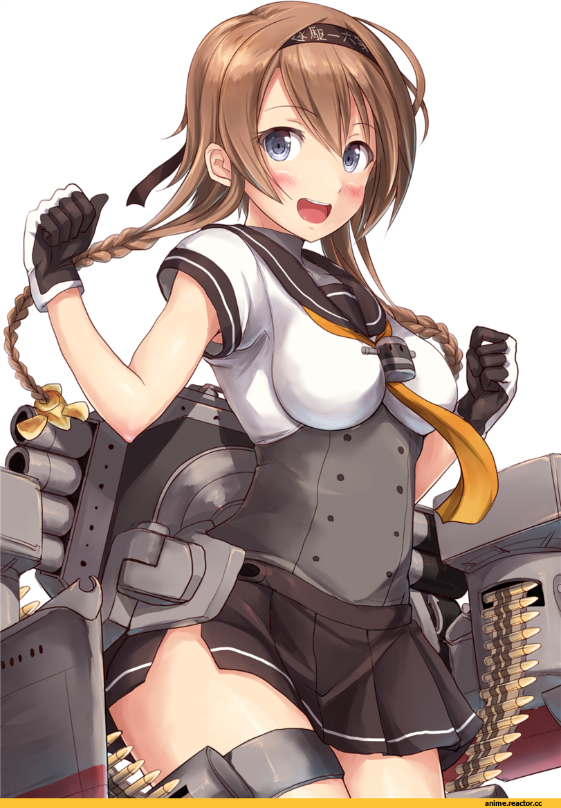 feesu (rinc7600), Teruzuki (Kantai Collection), Kantai Collection, Anime