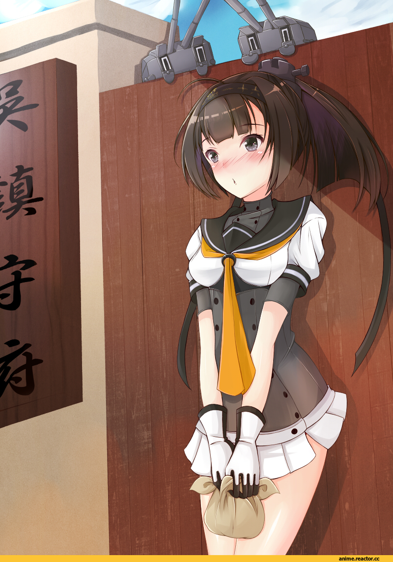 Akizuki (Kantai Collection), Kantai Collection, Chou-10cm-hou-chan, doyachii, Anime