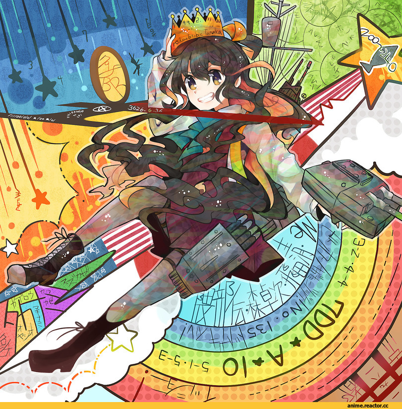 Naganami (Kantai Collection), Kantai Collection, Ringetsumon, Anime Art, Anime