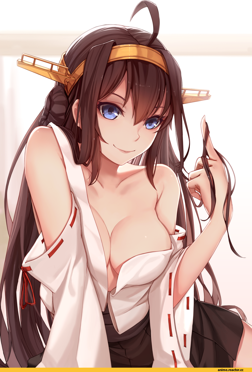 NIAN, Anime Art, Kongou (Kantai Collection), Kantai Collection, Anime