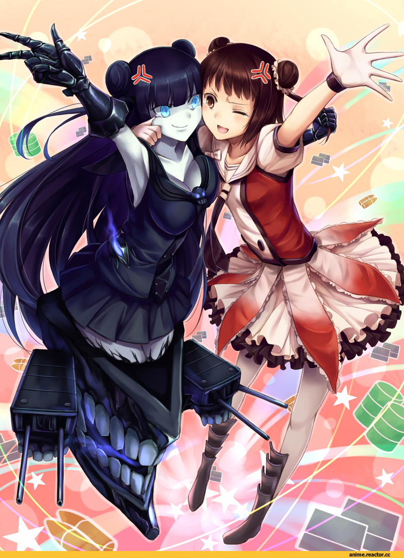 Kantai Collection, Destroyer Hime, Naka (Kantai Collection), Anime