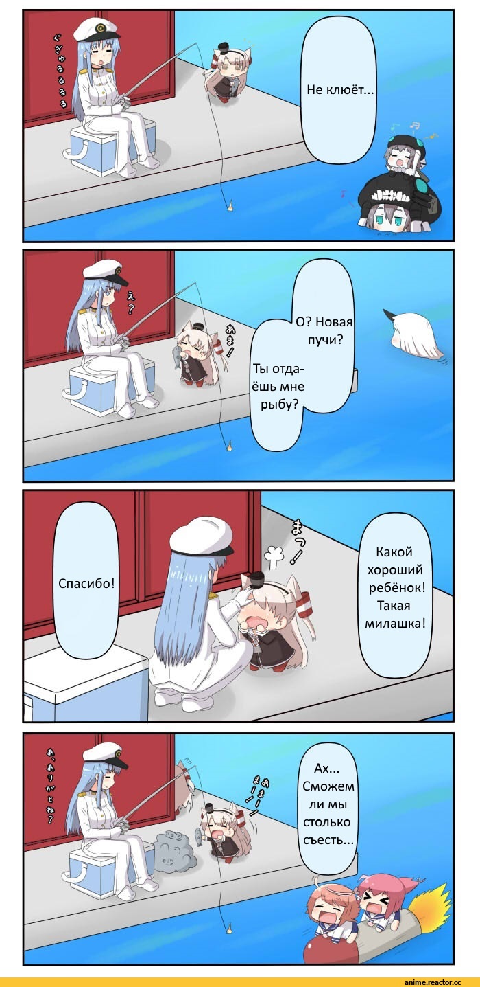 Кантай комиксы, Anime Комиксы, puchicolle, Amatsukaze (Kantai Collection), Kantai Collection, Female Admiral (Kantai Collection), Seaport Hime, Wo-Class Aircraft Carrier , I-168, i-58 (kantai collection), Anime
