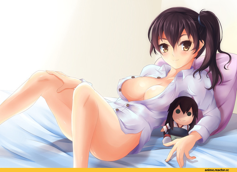 Kaga (Kantai Collection), Kantai Collection, ahsiu, Akagi (Kantai Collection), Anime