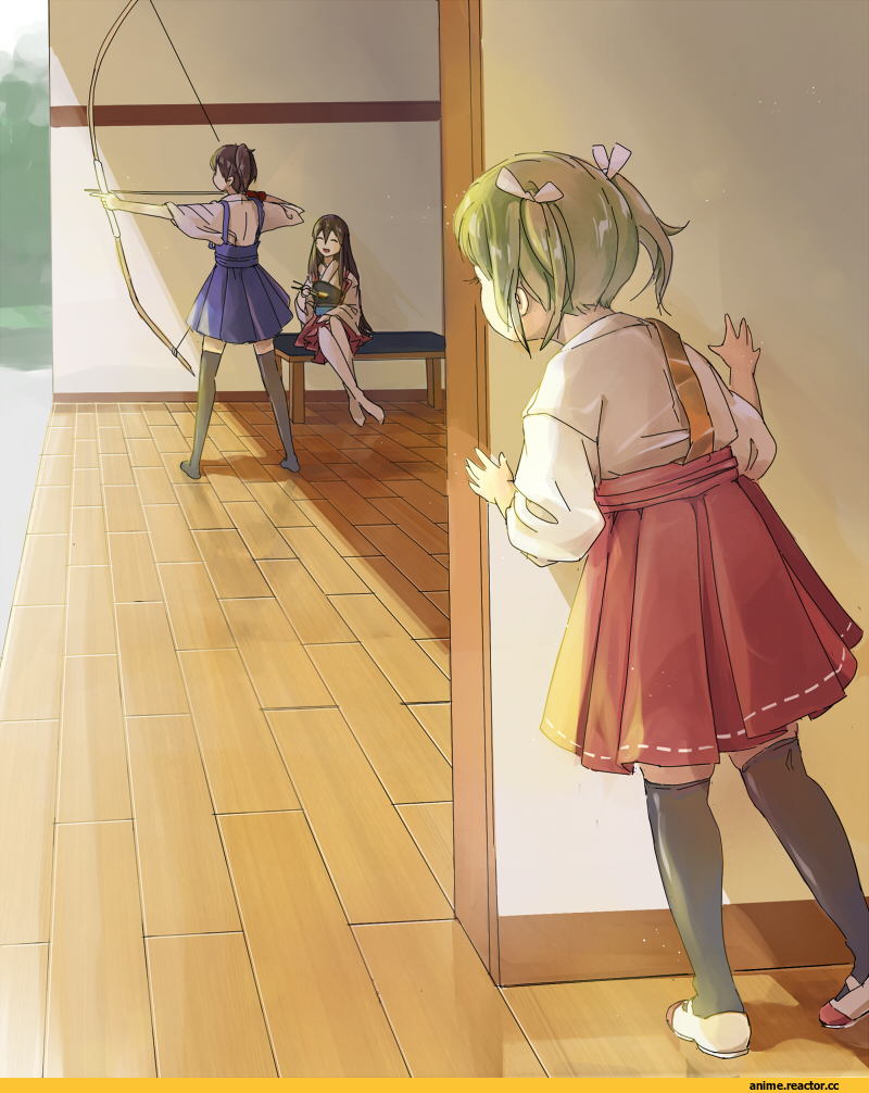 zahlia h, Akagi (Kantai Collection), Kantai Collection, Kaga (Kantai Collection), Zuikaku (Kantai Collection), Anime