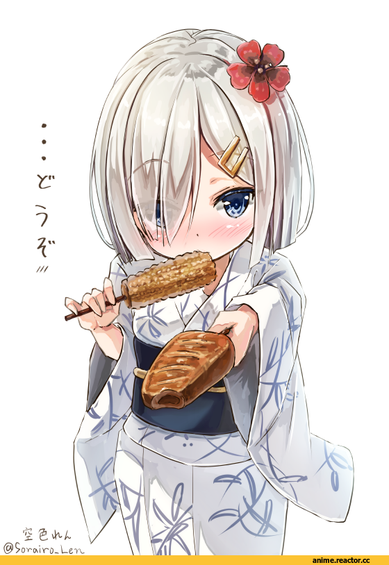 Hamakaze (Kantai Collection), Kantai Collection, Anime