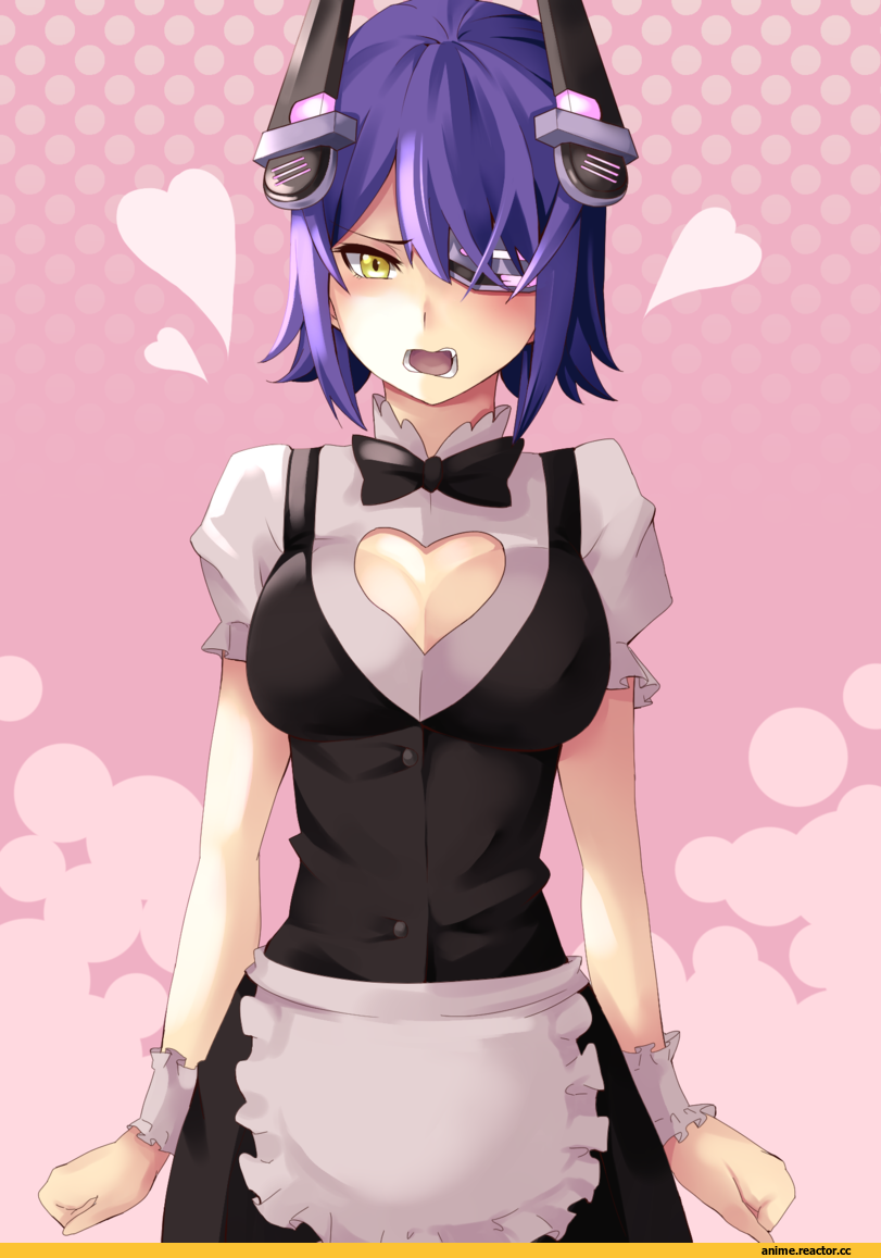 Tenryuu, Kantai Collection, Maid, uramiyuki, Anime