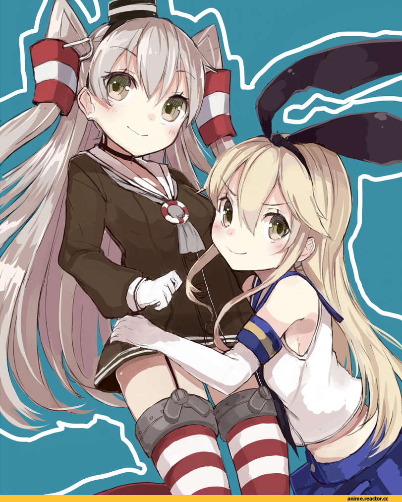 Kou Mashiro, Anime Art, shimakaze (kantai collection), Kantai Collection, Amatsukaze (Kantai Collection), Anime