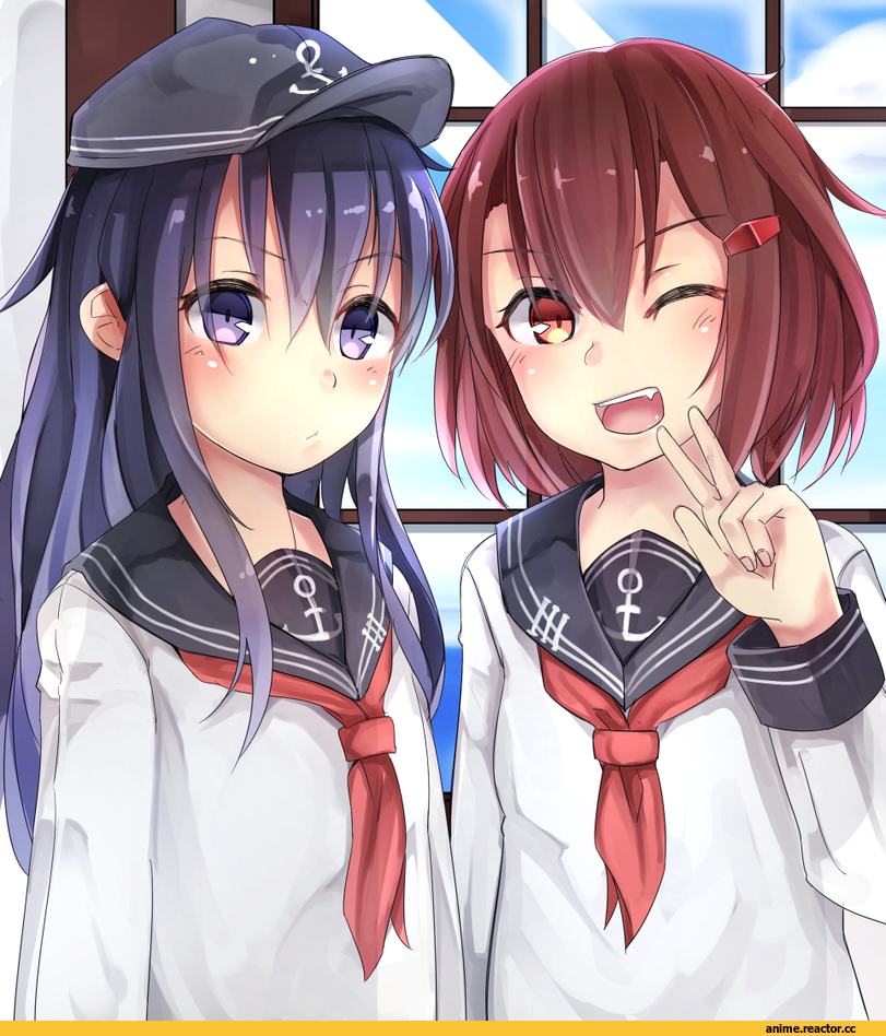 Haegiwa, akatsuki (kantai collection), Kantai Collection, ikazuchi (kantai collection), Anime